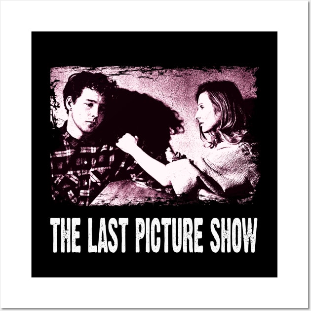 Larry McMurtry's Texas Tales The Last Show Nostalgia Tee Wall Art by SimoneDupuis